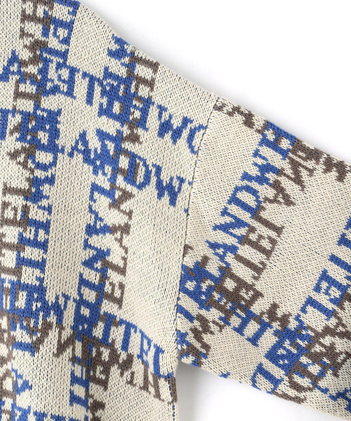 【WEB&DEPOT限定】WHITELAND/ホワイトランド/LOGO CHECK CN