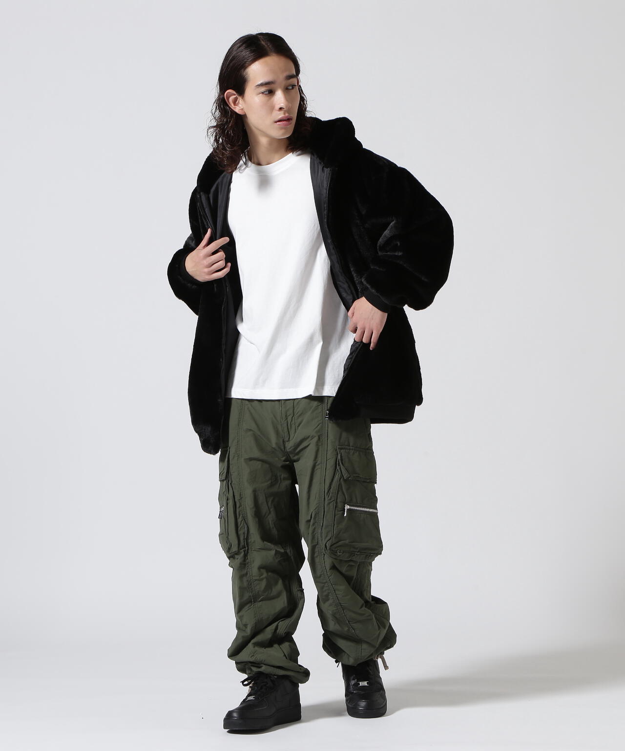 【WEB&DEPOT限定】DankeSchon/ダンケシェーン/ECO FUR BLOUSON