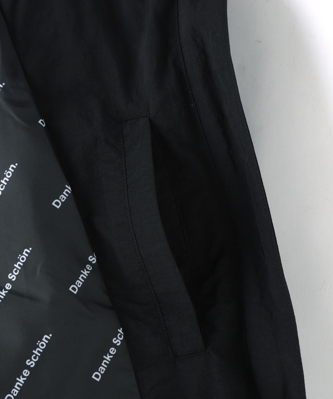 WEB&DEPOT限定/DankeSchon/ダンケシェーン/MAT POLY BLOUSON/中綿ブルゾン