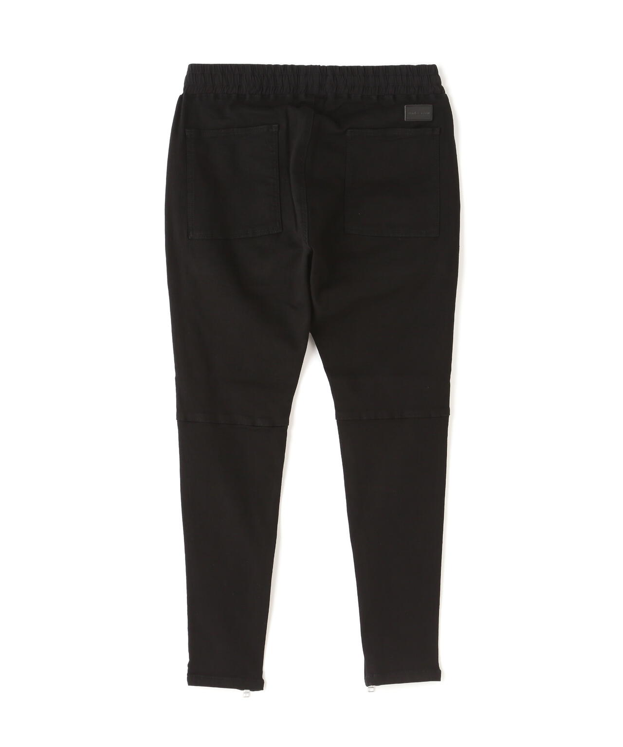 DankeSchon/ダンケシェーン/PREMIUM TC BLACK FLAP PANTS/フラップパンツ