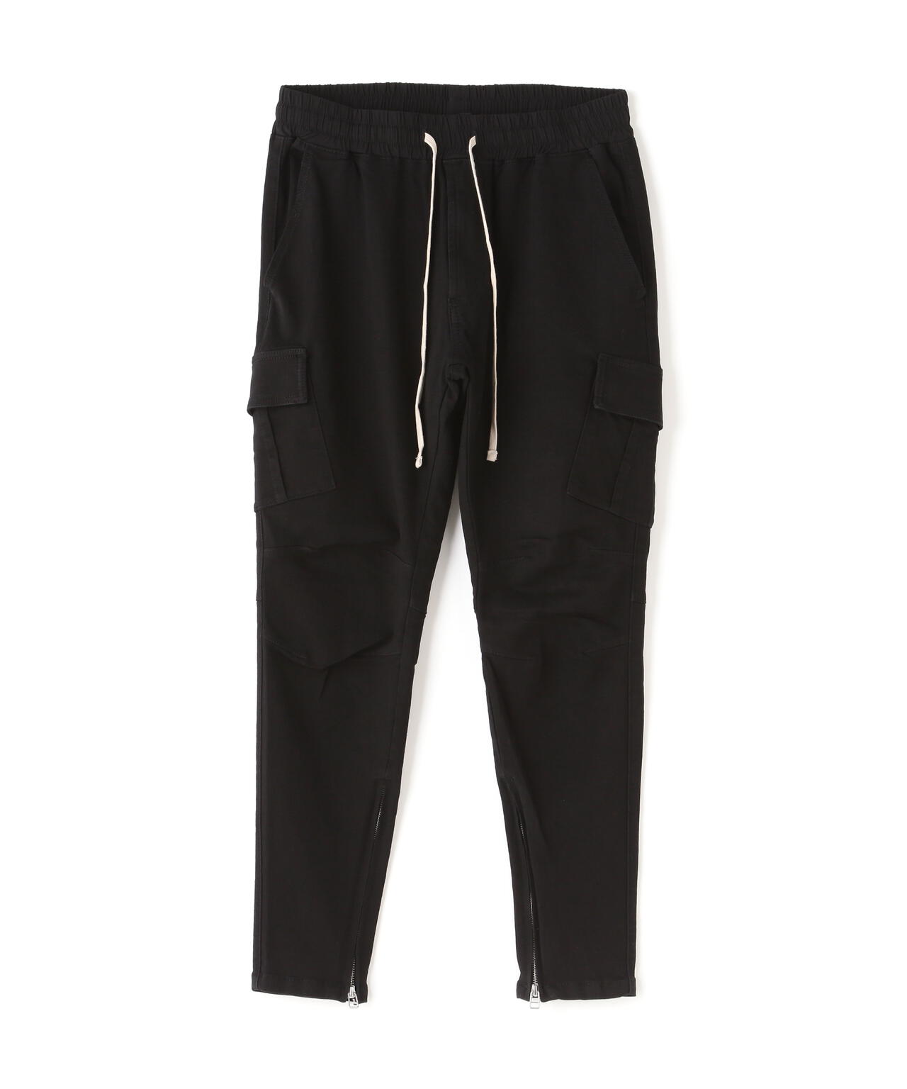 DankeSchon/ダンケシェーン/PREMIUM TC BLACK ZIP CARGO PANTS/ジップカーゴパンツ