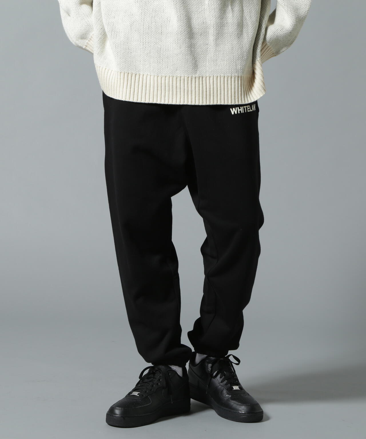 【WEB&DEPOT限定】WHITELAND/ホワイトランド/LOGO SWT PT/ロゴスウェット