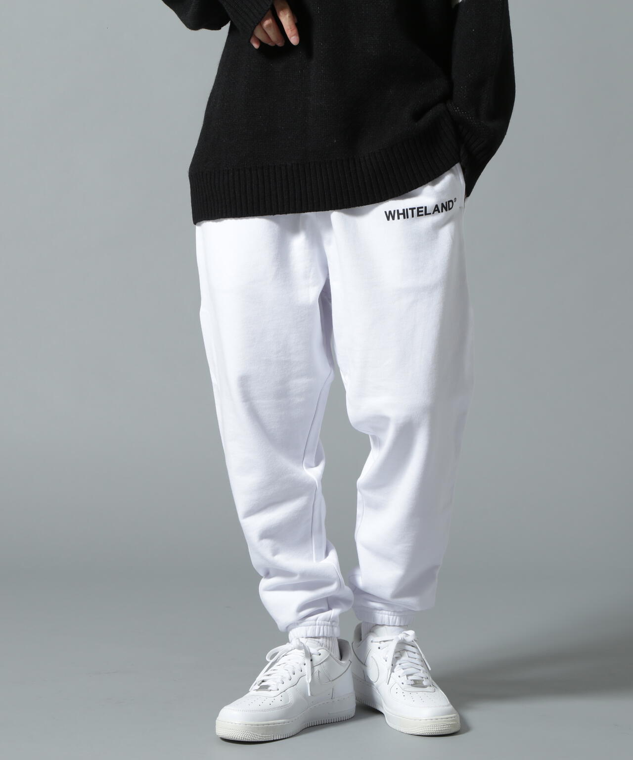 【WEB&DEPOT限定】WHITELAND/ホワイトランド/LOGO SWT PT/ロゴスウェット