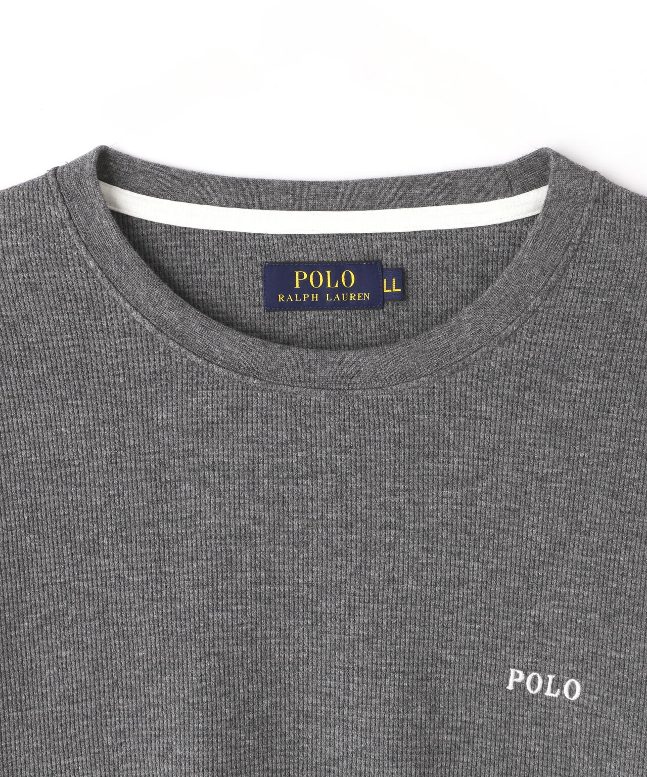 POLO RALPH LAUREN/ポロラルフローレン/Waffle Long Sleeve CrewNeck/ワッフルロングスリーブT