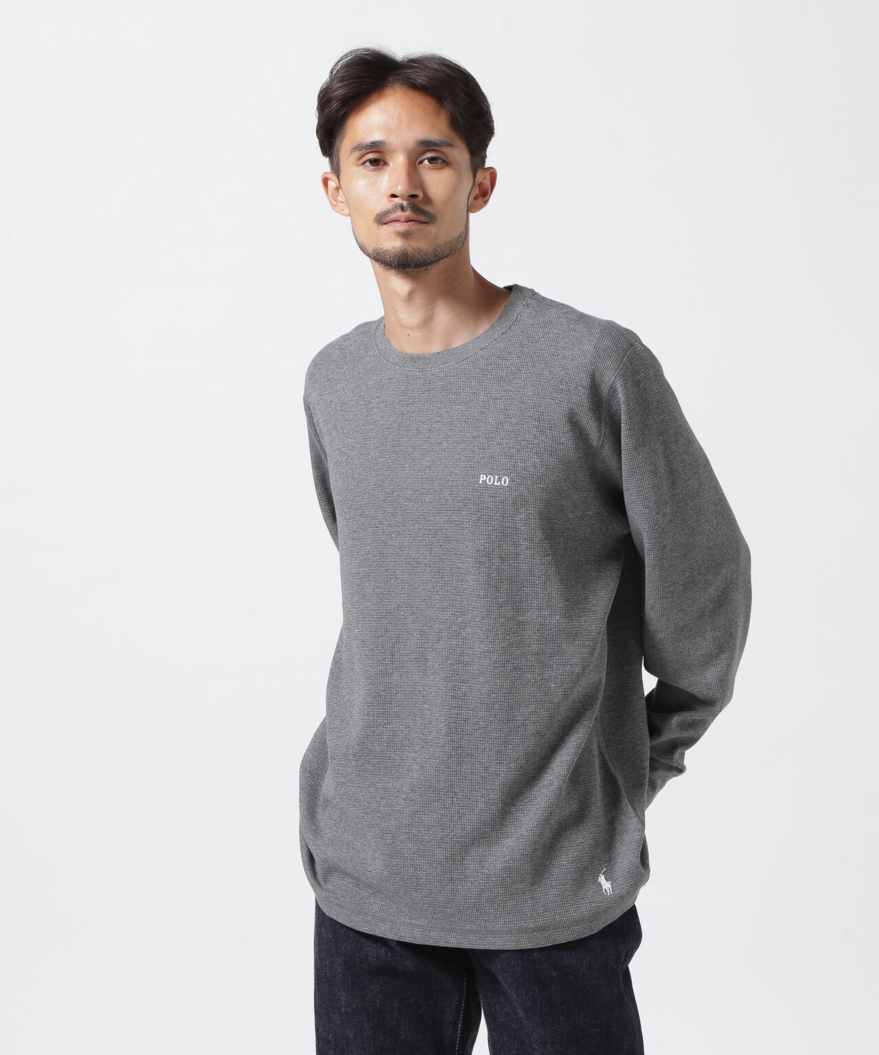POLO RALPH LAUREN/ポロラルフローレン/Waffle Long Sleeve CrewNeck/ワッフルロングスリーブT