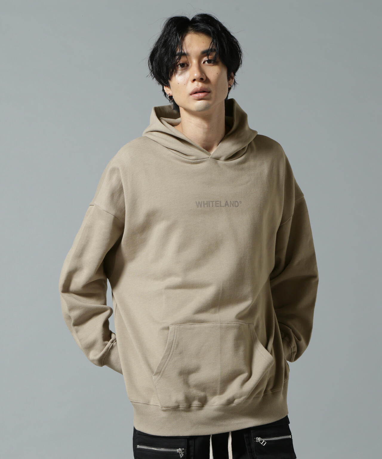 【WEB&DEPOT限定】WHITELAND/ホワイトランド/LOGO SWT HOODIE/ロゴ