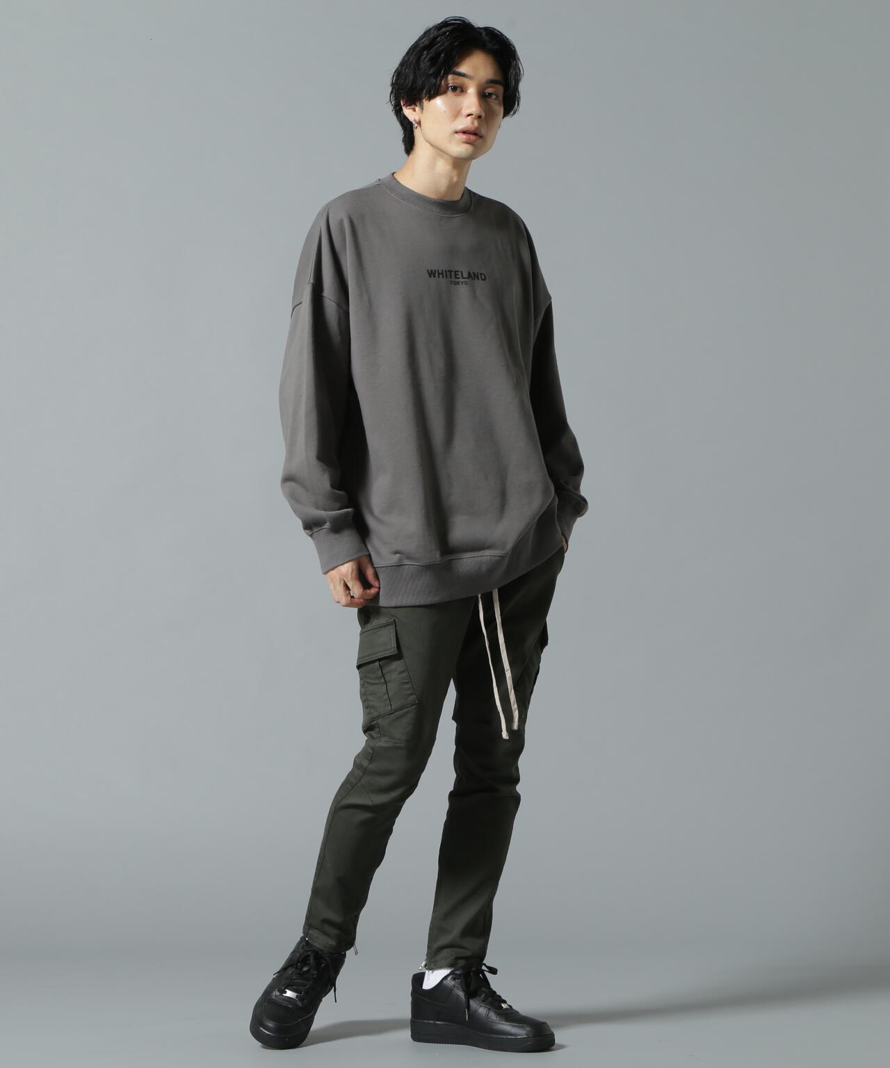 【WEB&DEPOT限定】WHITELAND/ホワイトランド/TOKYO SWT CN/クルーネック