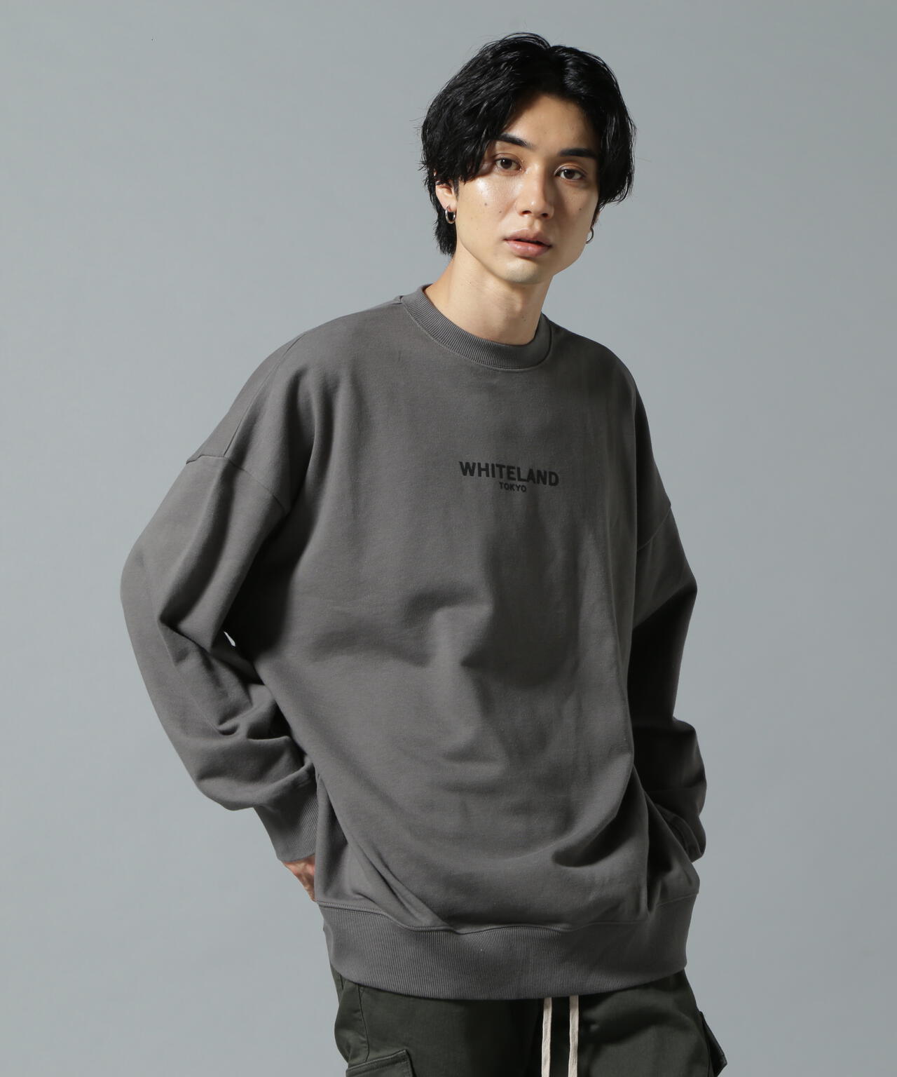 【WEB&DEPOT限定】WHITELAND/ホワイトランド/TOKYO SWT CN/クルーネック