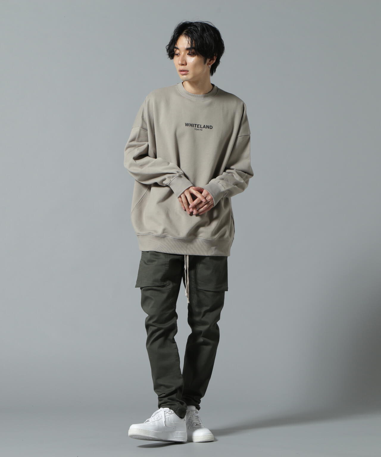 【WEB&DEPOT限定】WHITELAND/ホワイトランド/TOKYO SWT CN/クルーネック