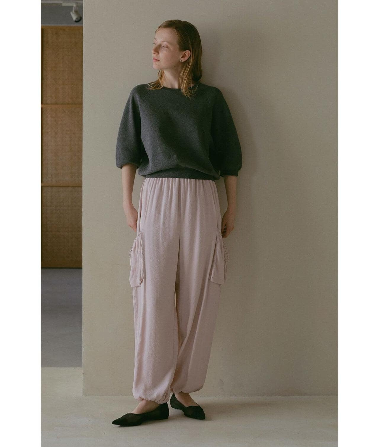 MANOF/マノフ/MILITARY SATIN PANTS