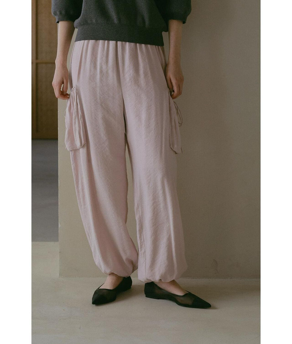 MANOF/マノフ/MILITARY SATIN PANTS