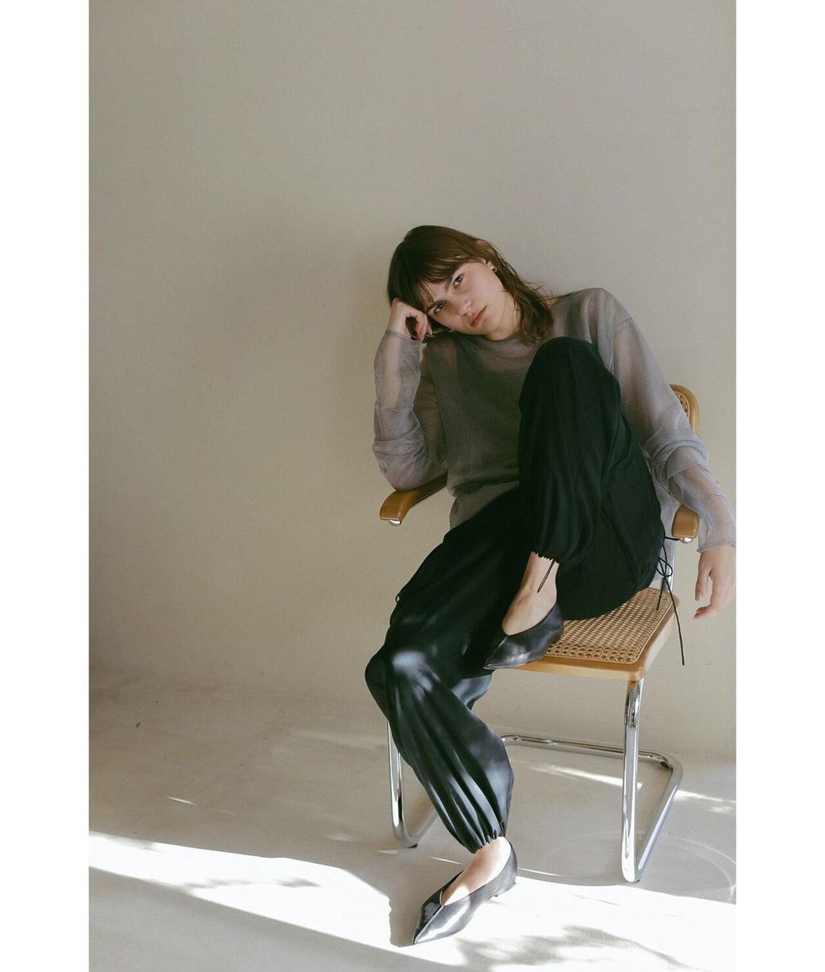 MANOF/マノフ/MILITARY SATIN PANTS