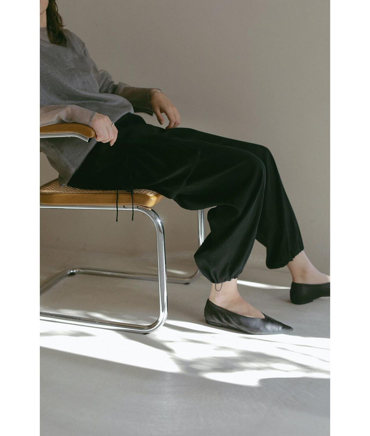 MANOF/マノフ/MILITARY SATIN PANTS
