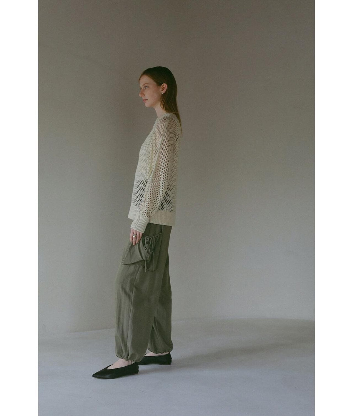 MANOF/マノフ/MILITARY SATIN PANTS