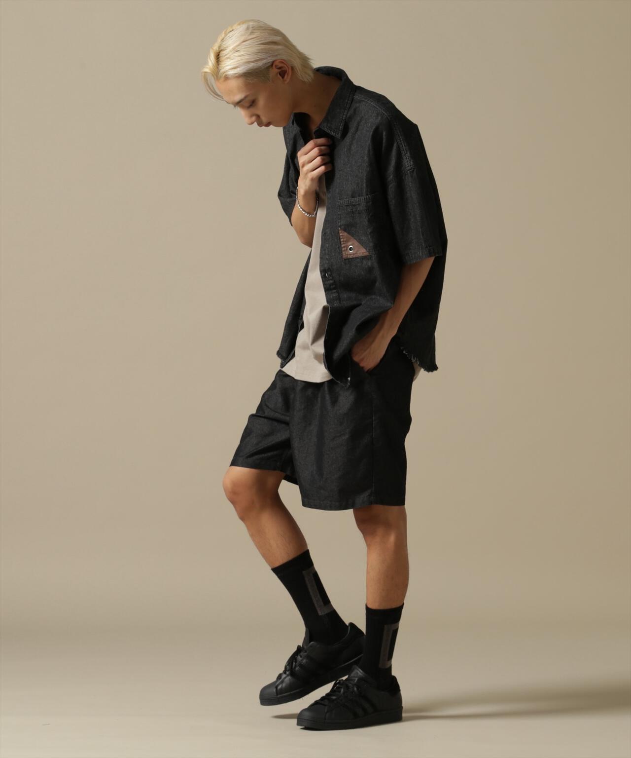 【WEB&DEPOT限定】WHITELAND/OWL/DENIM SHORTS
