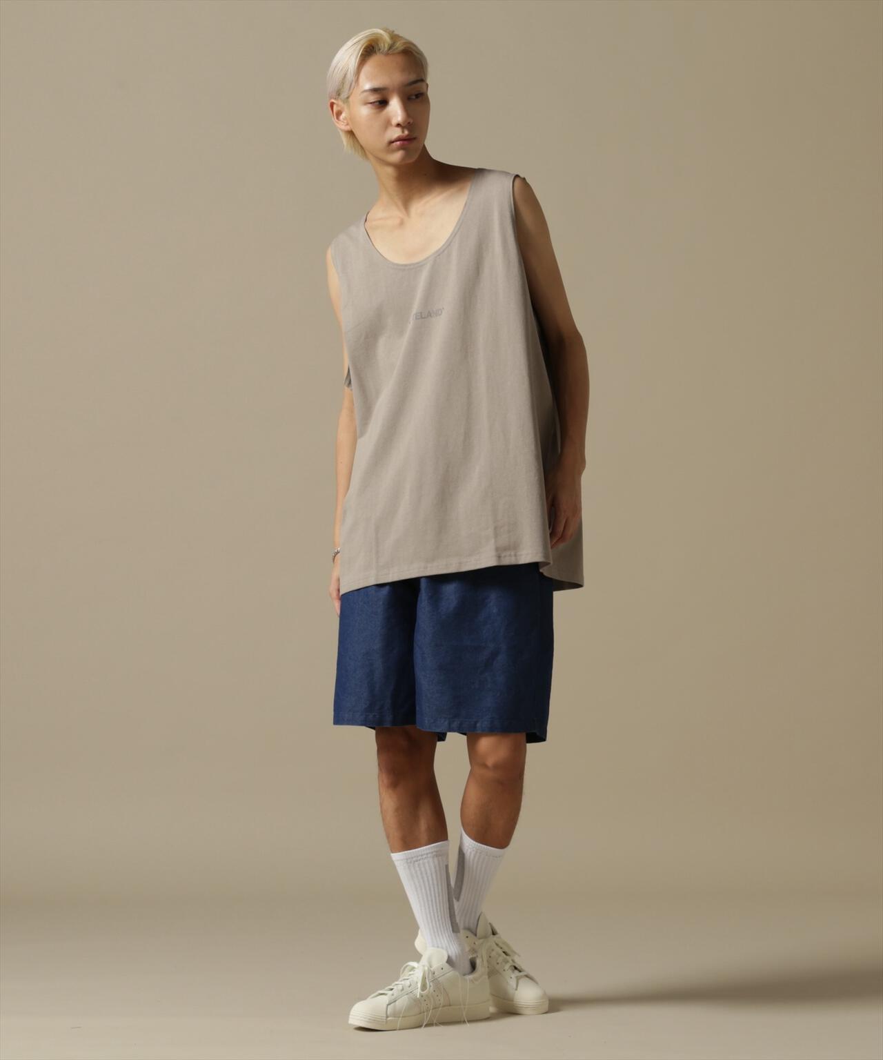 【WEB&DEPOT限定】WHITELAND/OWL/DENIM SHORTS