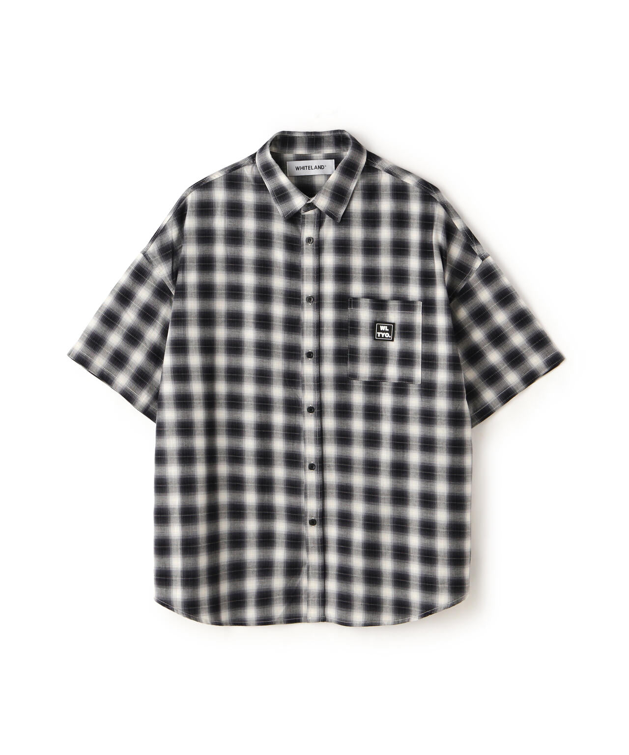 【WEB&DEPOT限定】WHITELAND/OWL/OMBRE CHECK S/S SHIRT