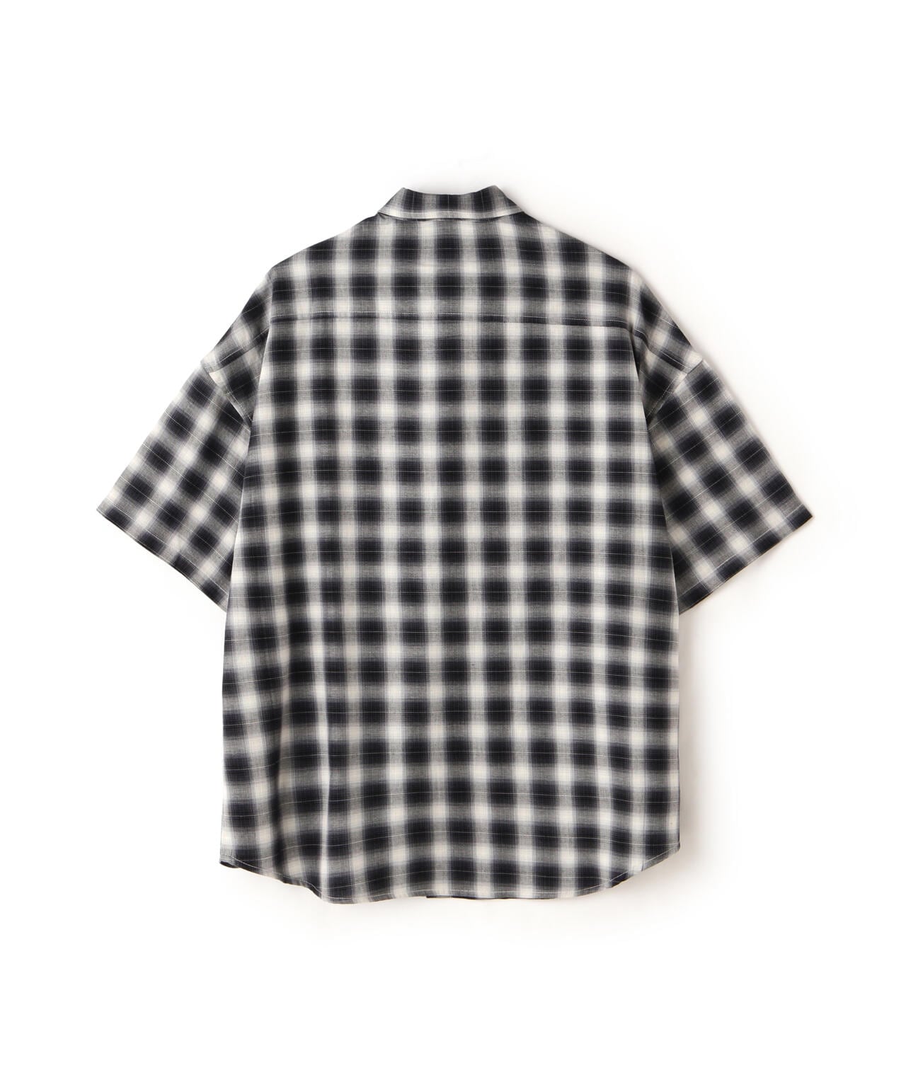 【WEB&DEPOT限定】WHITELAND/OWL/OMBRE CHECK S/S SHIRT