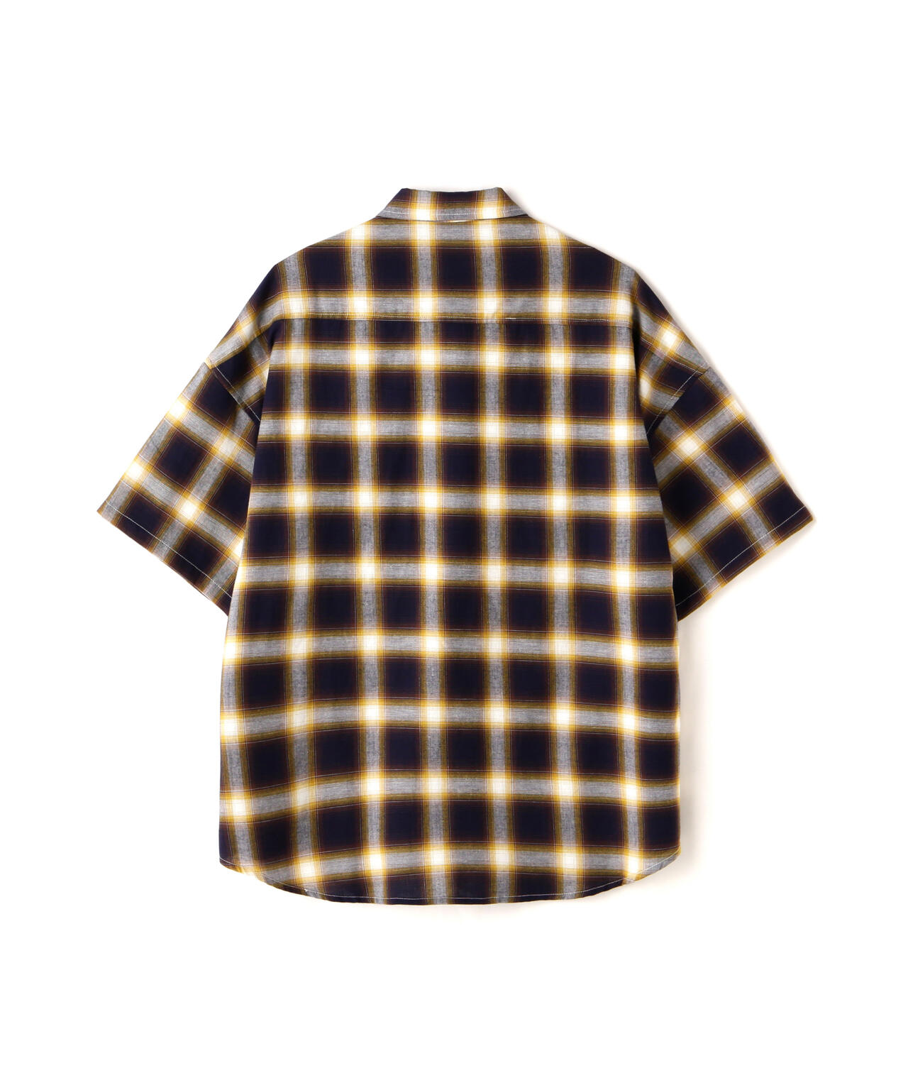【WEB&DEPOT限定】WHITELAND/OWL/OMBRE CHECK S/S SHIRT