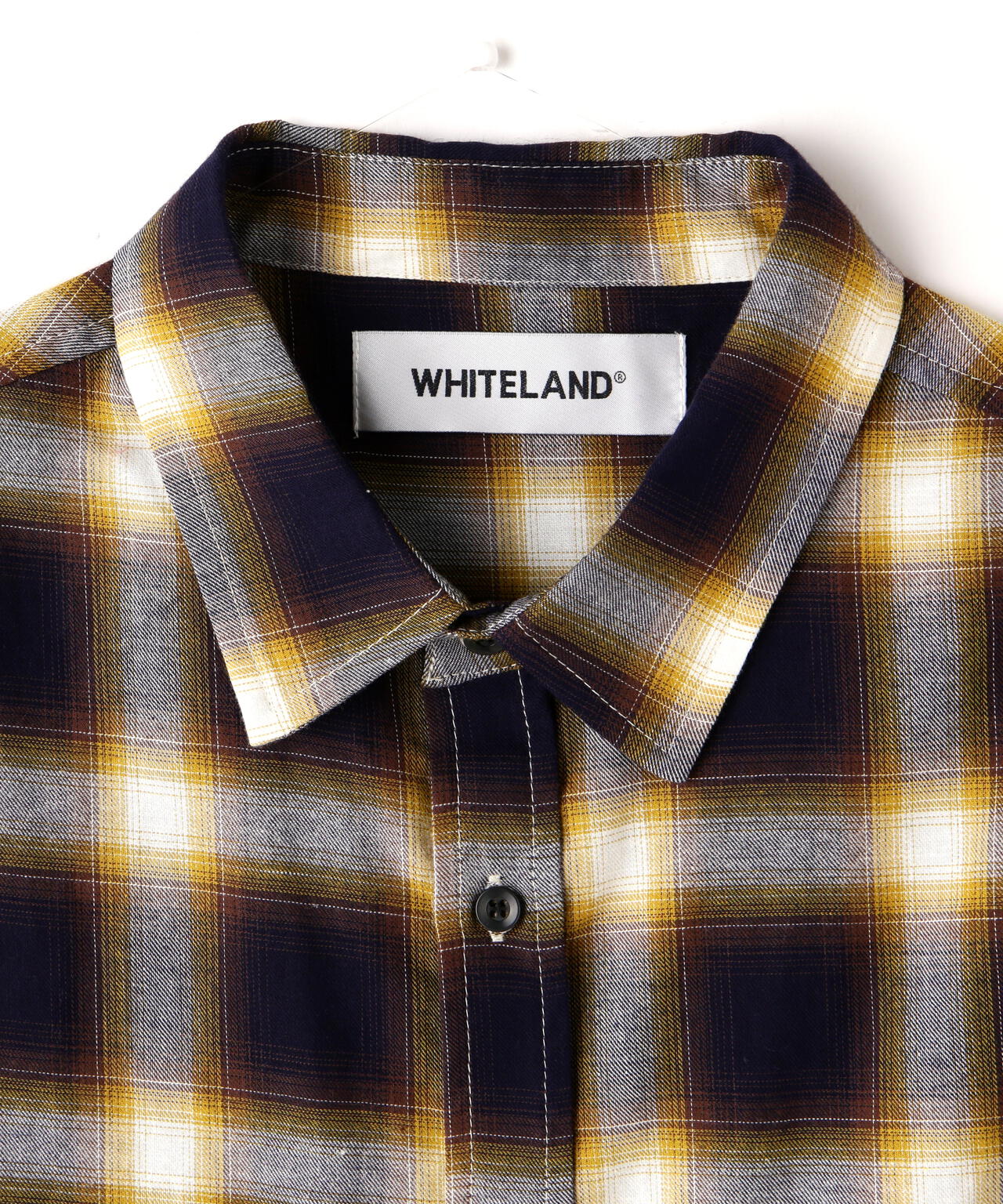 【WEB&DEPOT限定】WHITELAND/OWL/OMBRE CHECK S/S SHIRT