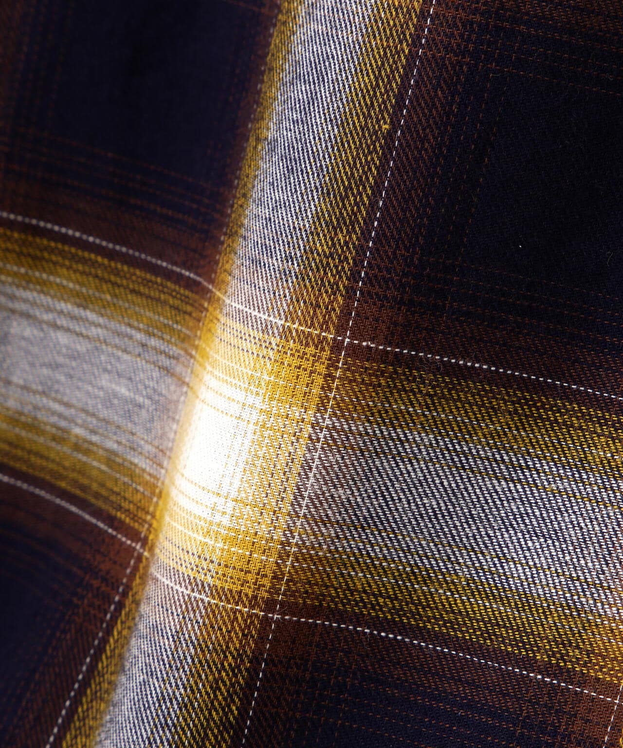 【WEB&DEPOT限定】WHITELAND/OWL/OMBRE CHECK S/S SHIRT