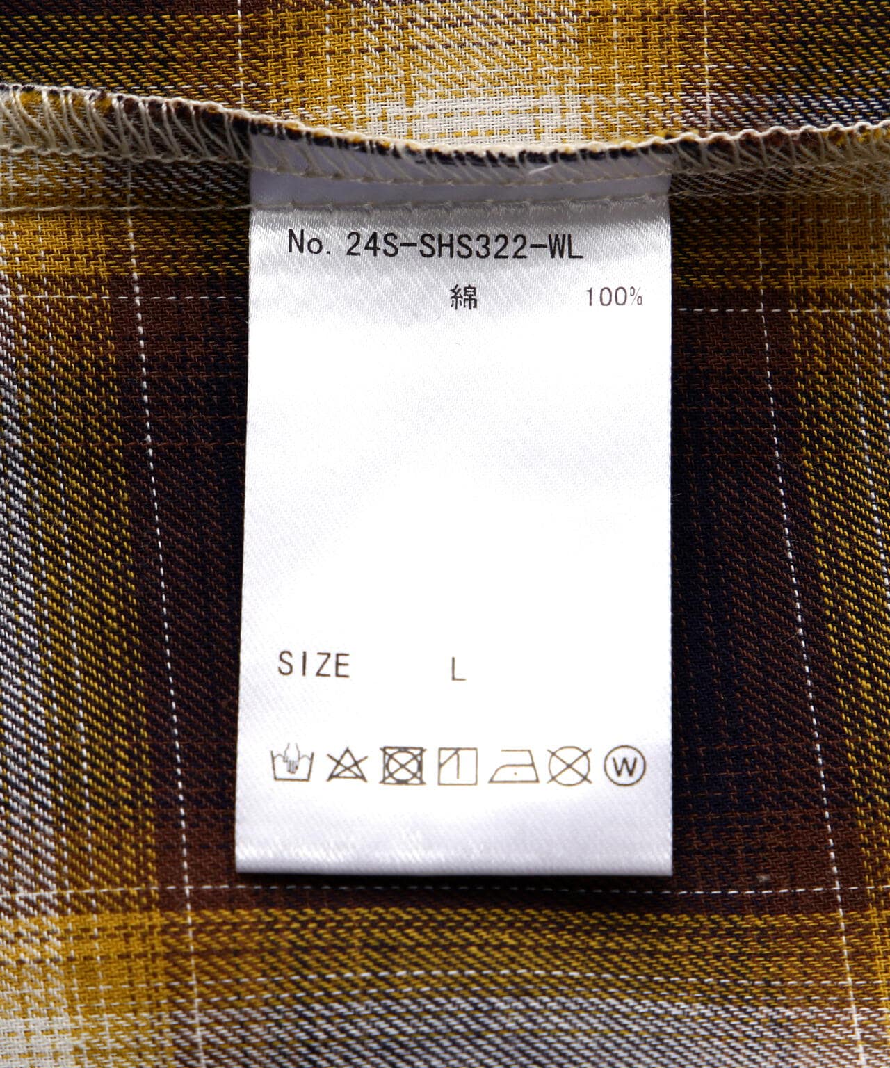 【WEB&DEPOT限定】WHITELAND/OWL/OMBRE CHECK S/S SHIRT