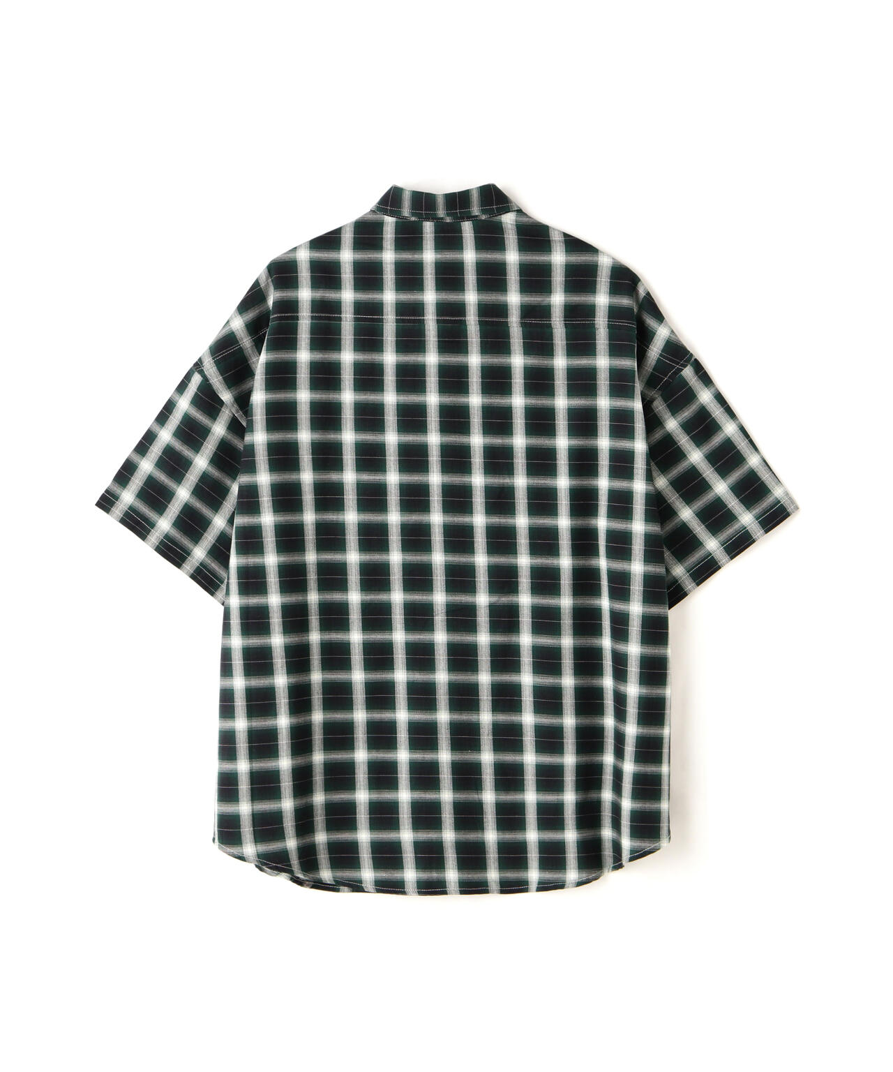 【WEB&DEPOT限定】WHITELAND/OWL/OMBRE CHECK S/S SHIRT