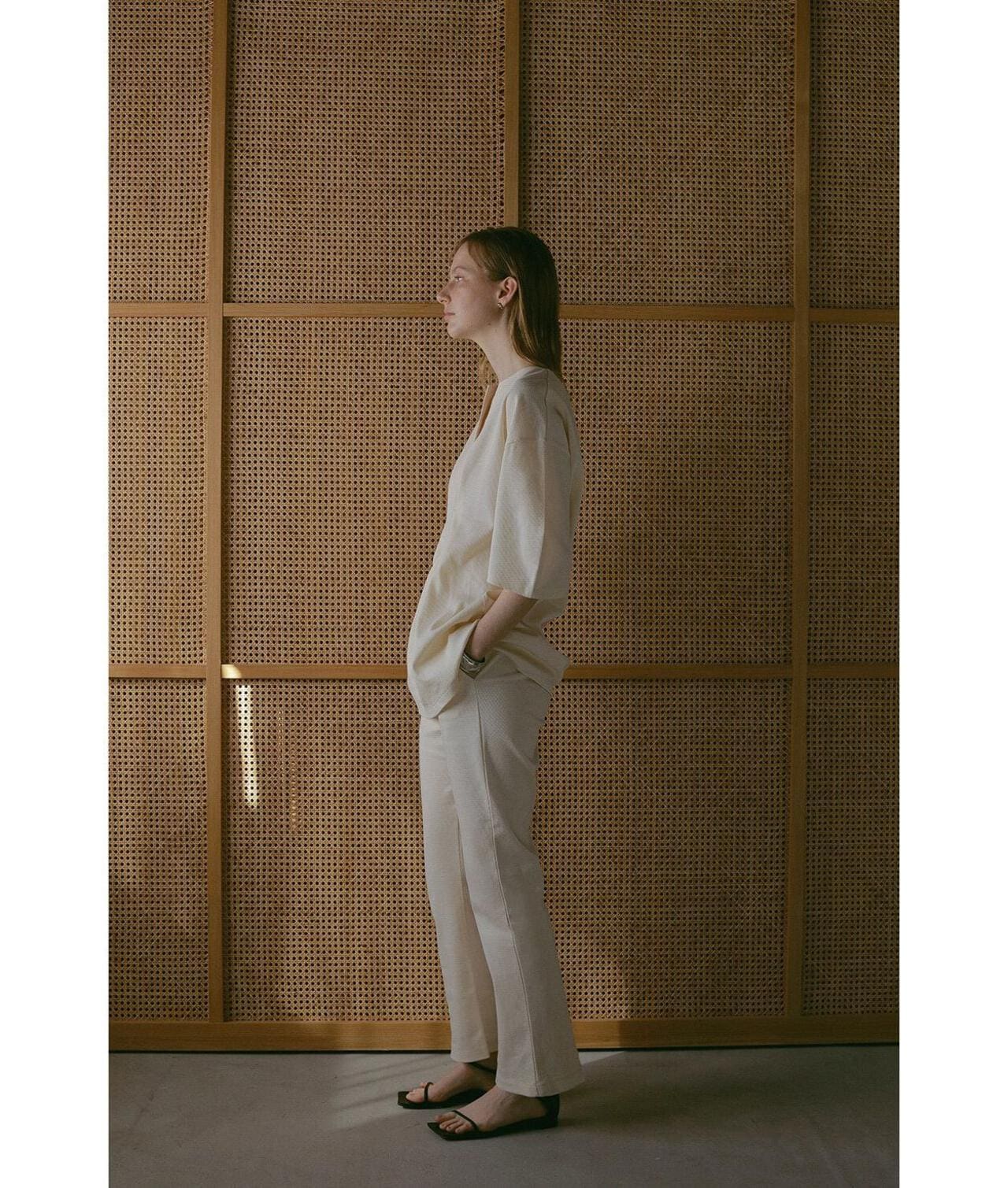 MANOF/マノフ/WAIST TUCK SET UP