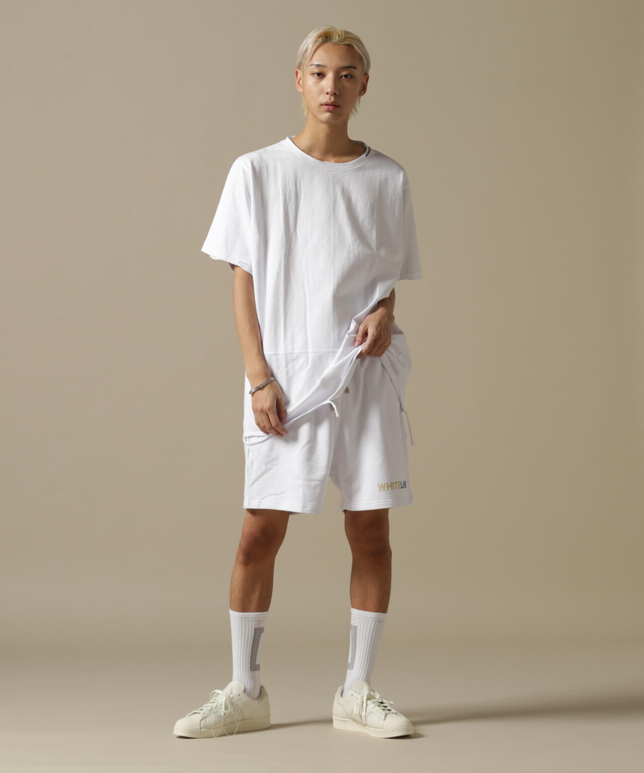 【WEB&DEPOT限定】WHITELAND/ホワイトランド/OWL/DAMEGE SST/ダメージ Tシャツ
