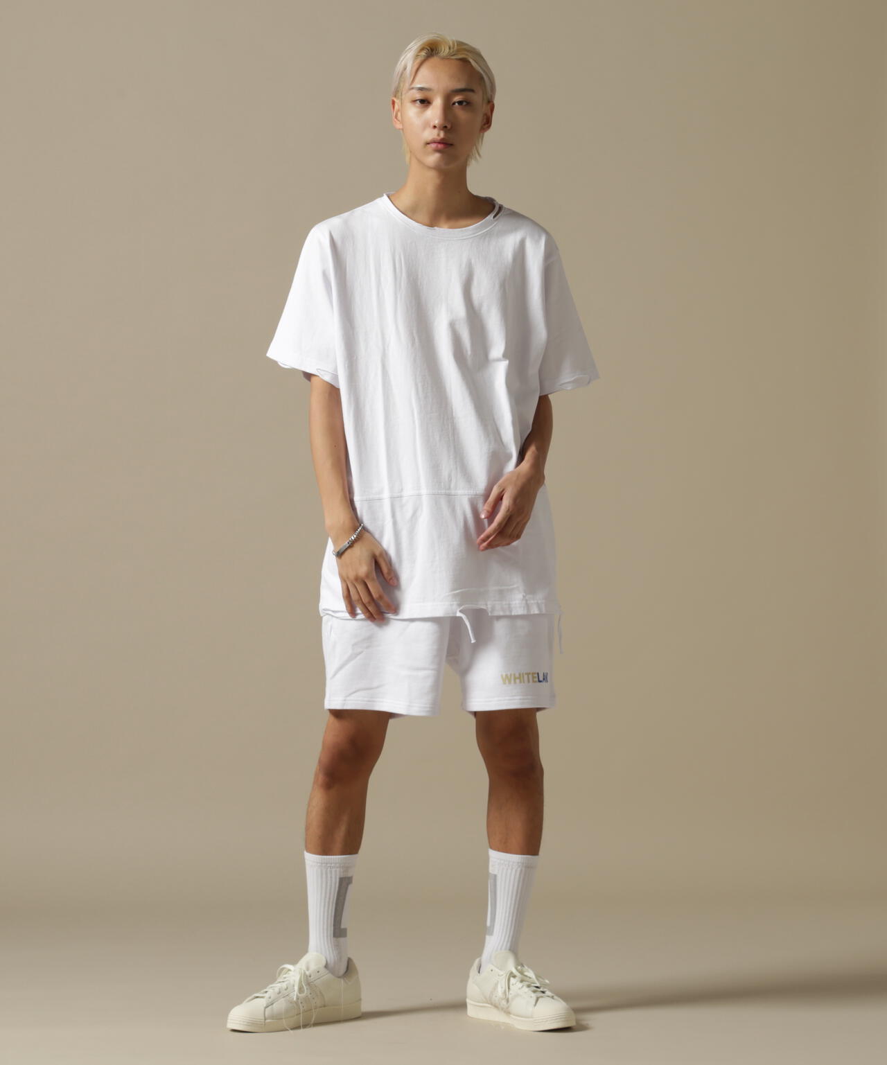 【WEB&DEPOT限定】WHITELAND/ホワイトランド/OWL/DAMEGE SST/ダメージ Tシャツ