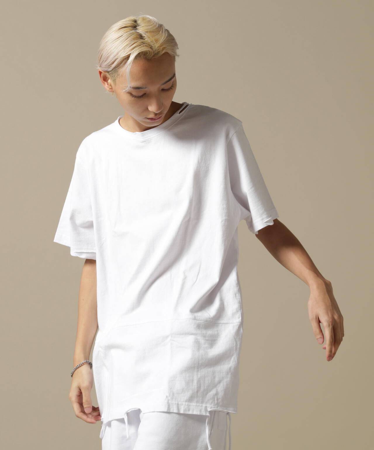【WEB&DEPOT限定】WHITELAND/ホワイトランド/OWL/DAMEGE SST/ダメージ Tシャツ