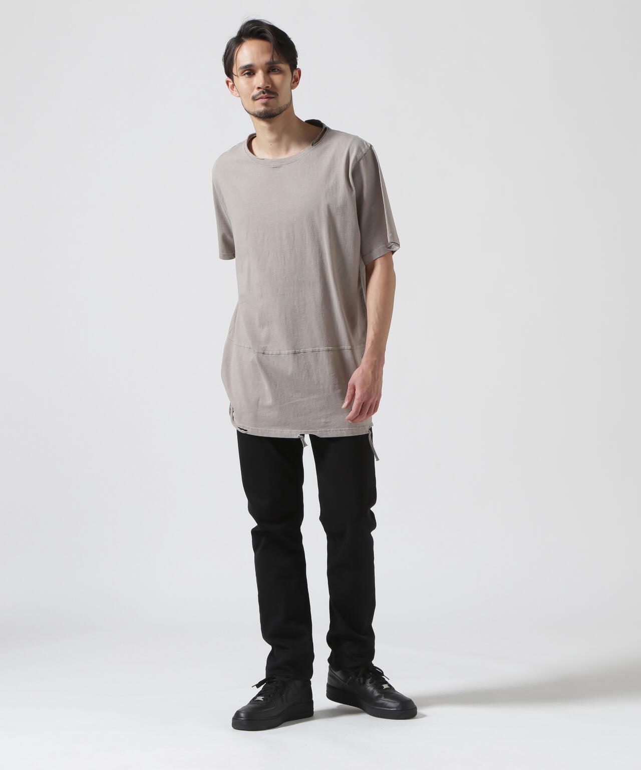 【WEB&DEPOT限定】WHITELAND/ホワイトランド/OWL/DAMEGE SST/ダメージ Tシャツ