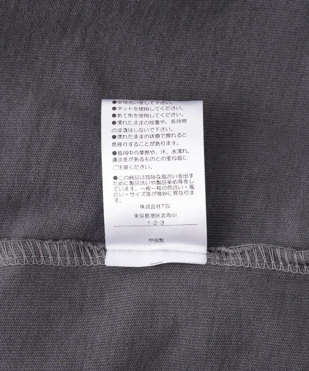 WEB&DEPOT限定/DankeSchon/活性染タイガー S/S Tee