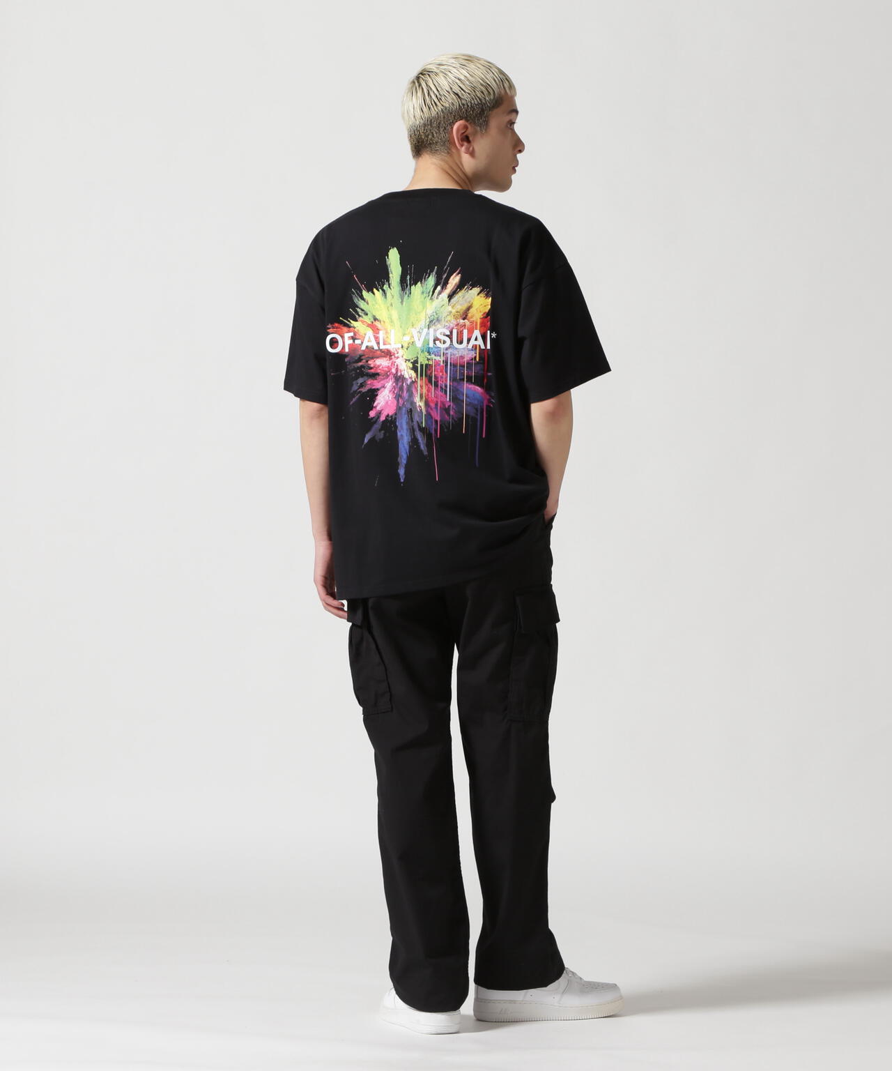 A4A/エーフォーエー/SPLASH s/s TEE