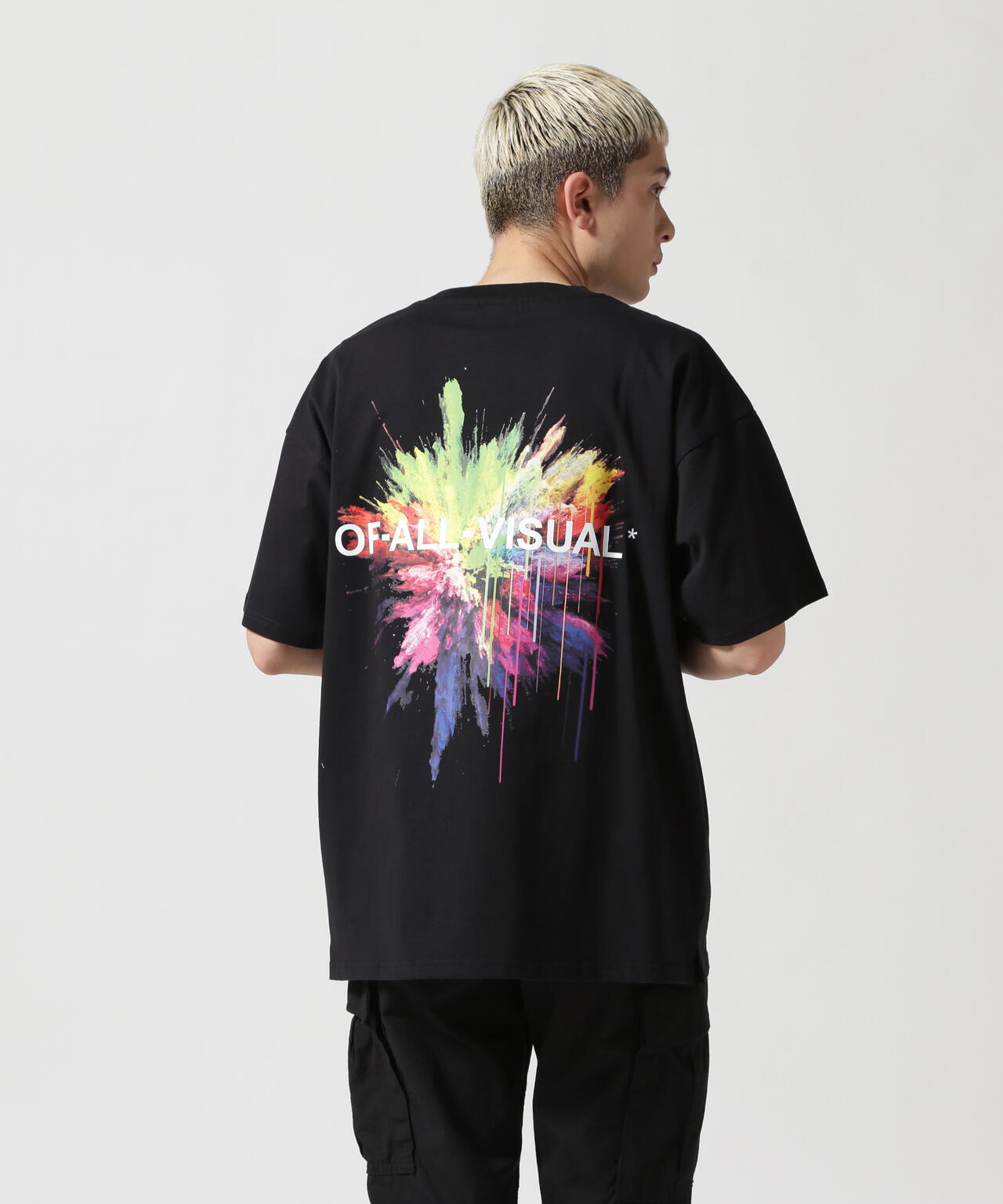 A4A/エーフォーエー/SPLASH s/s TEE