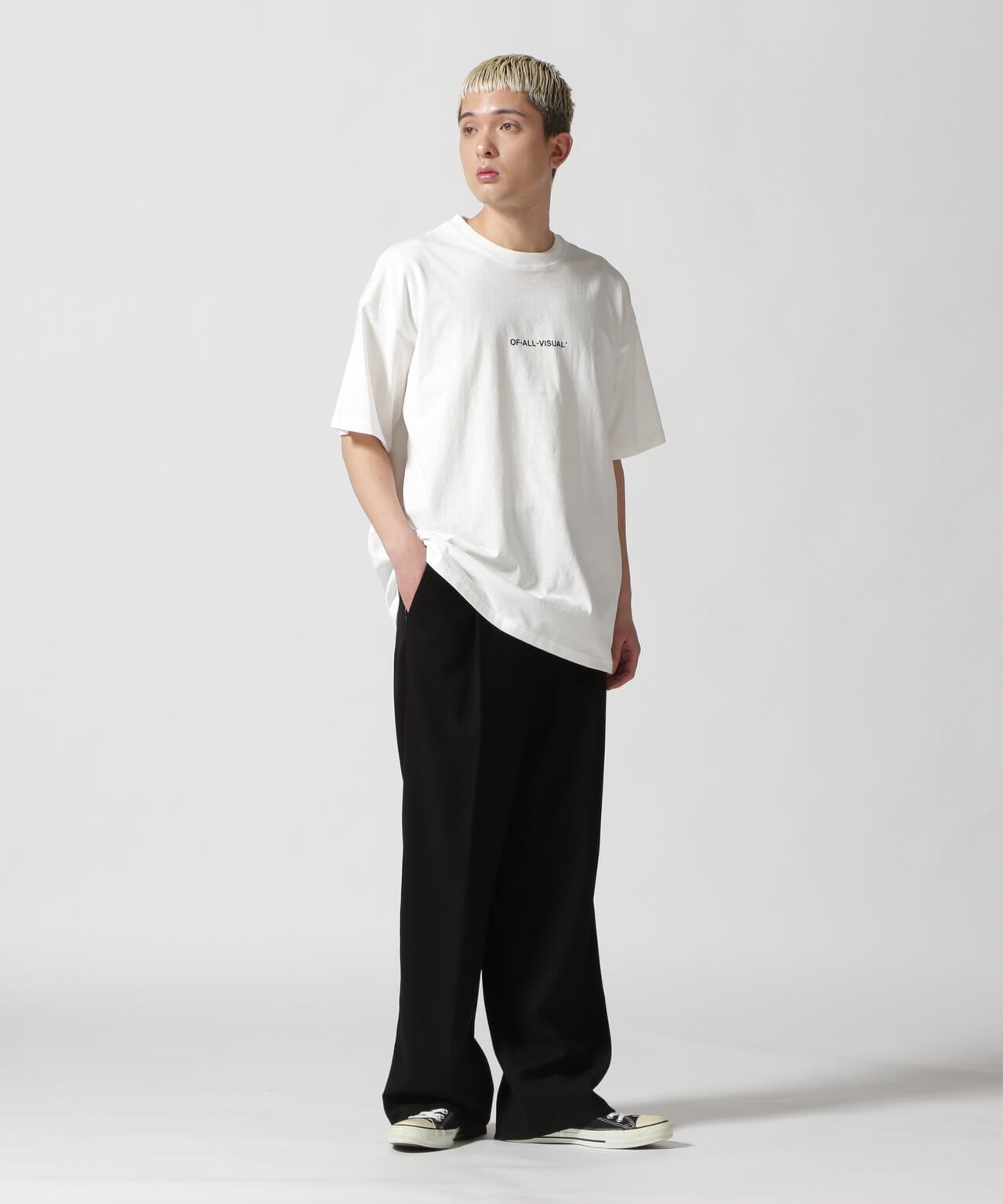 【WEB&DEPOT限定】A4A/エーフォーエー/PAINT s/s TEE