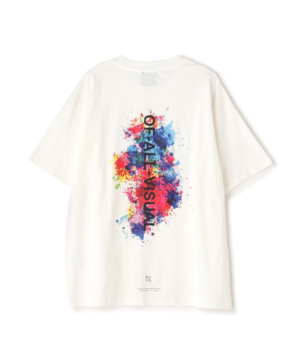【WEB&DEPOT限定】A4A/エーフォーエー/PAINT s/s TEE