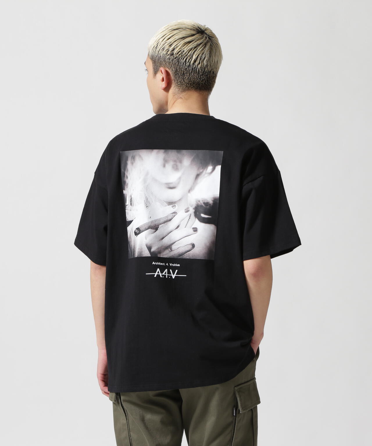 【WEB&DEPOT限定】A4A/エーフォーエー/SMOKE s/s TEE