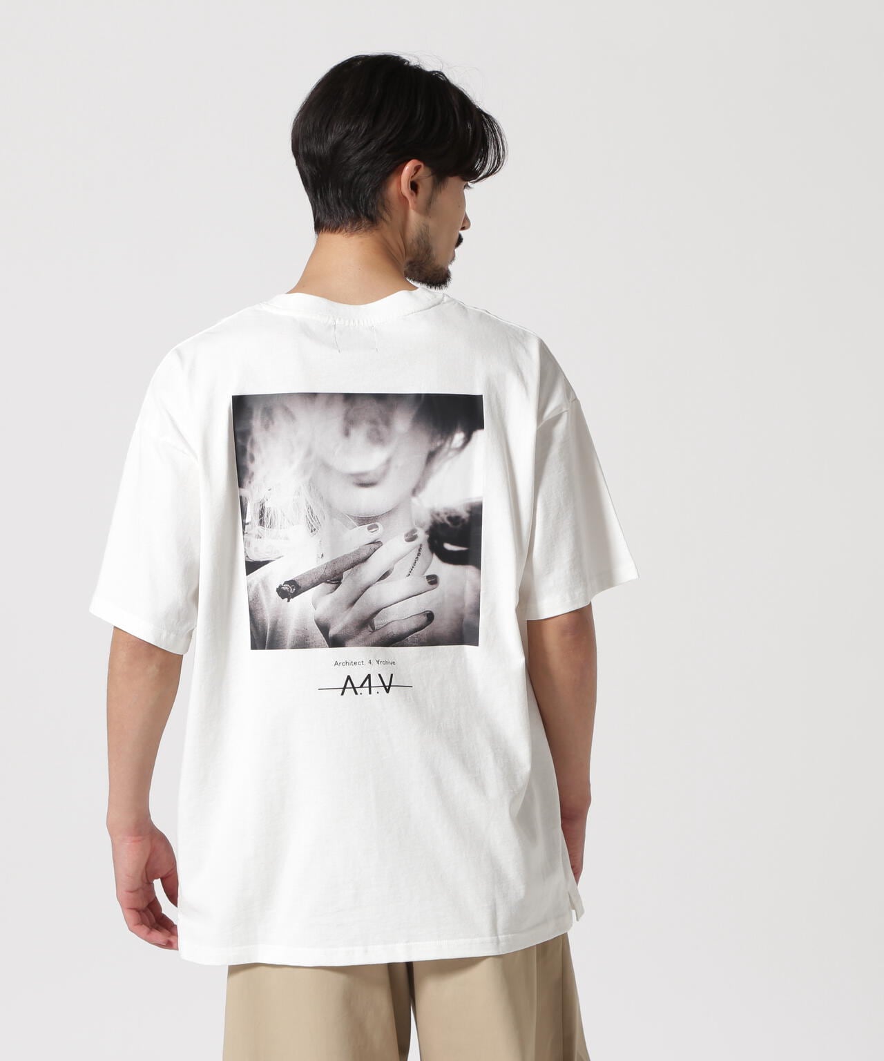 【WEB&DEPOT限定】A4A/エーフォーエー/SMOKE s/s TEE