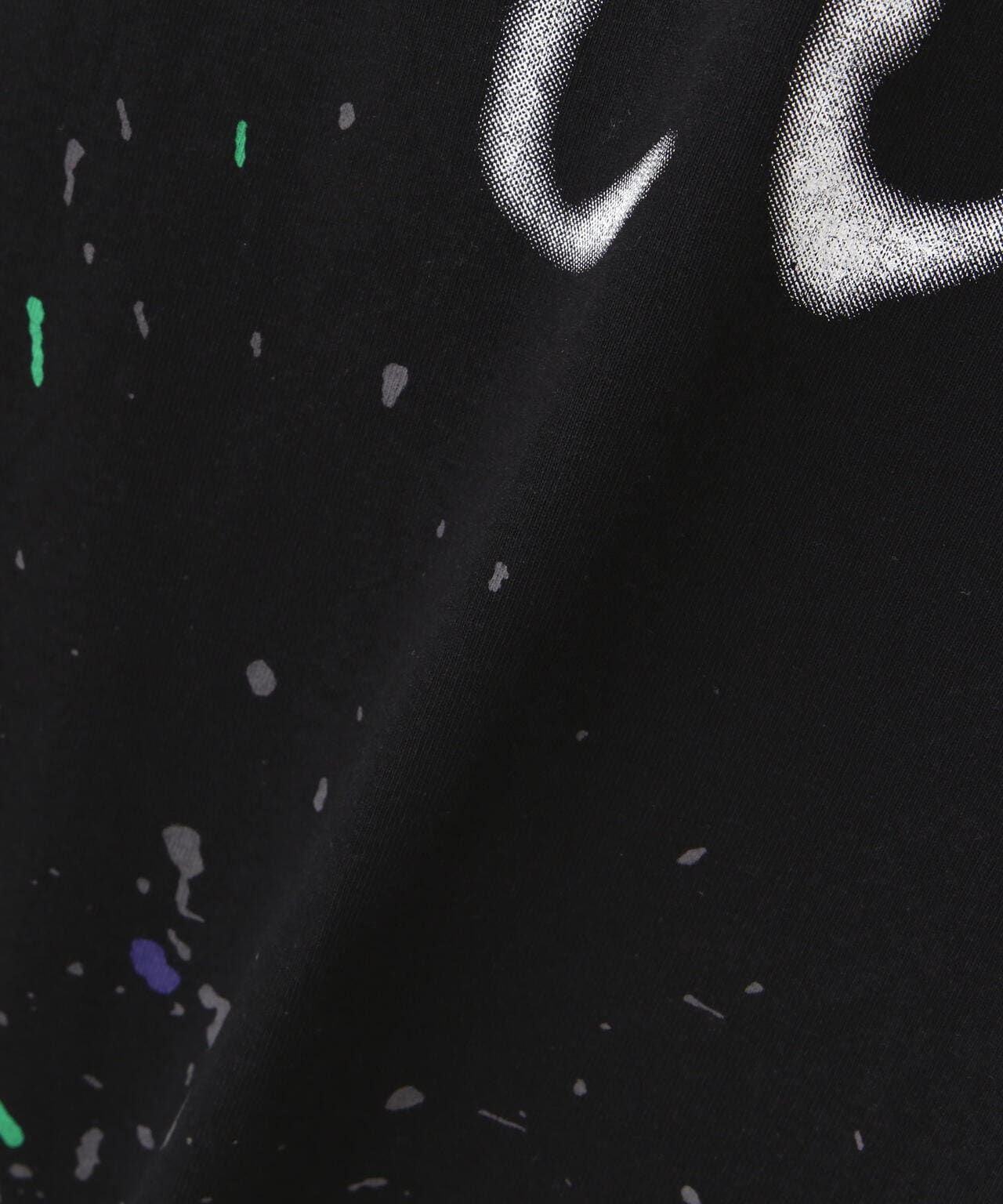 【WEB&DEPOT限定】UMLAUT/ウムラウト/タギング ペイントTEE