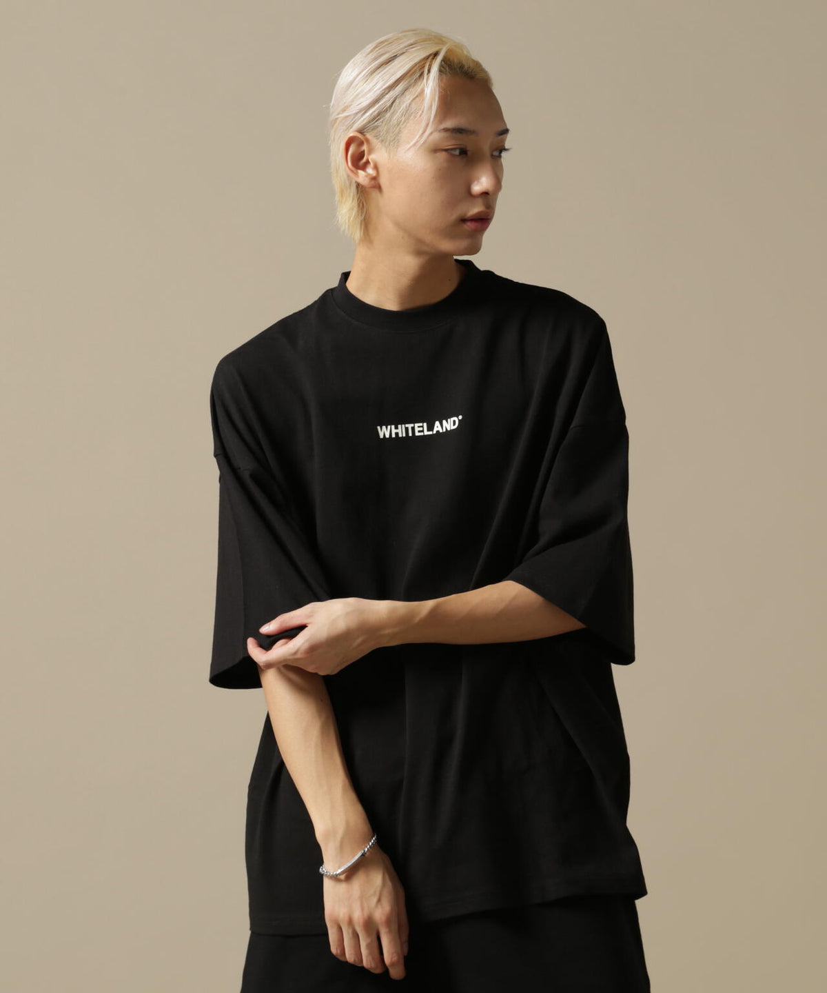 【WEB&DEPOT限定】WHITELAND/ホワイトランド/OWL/LOGO SST/半袖Tシャツ
