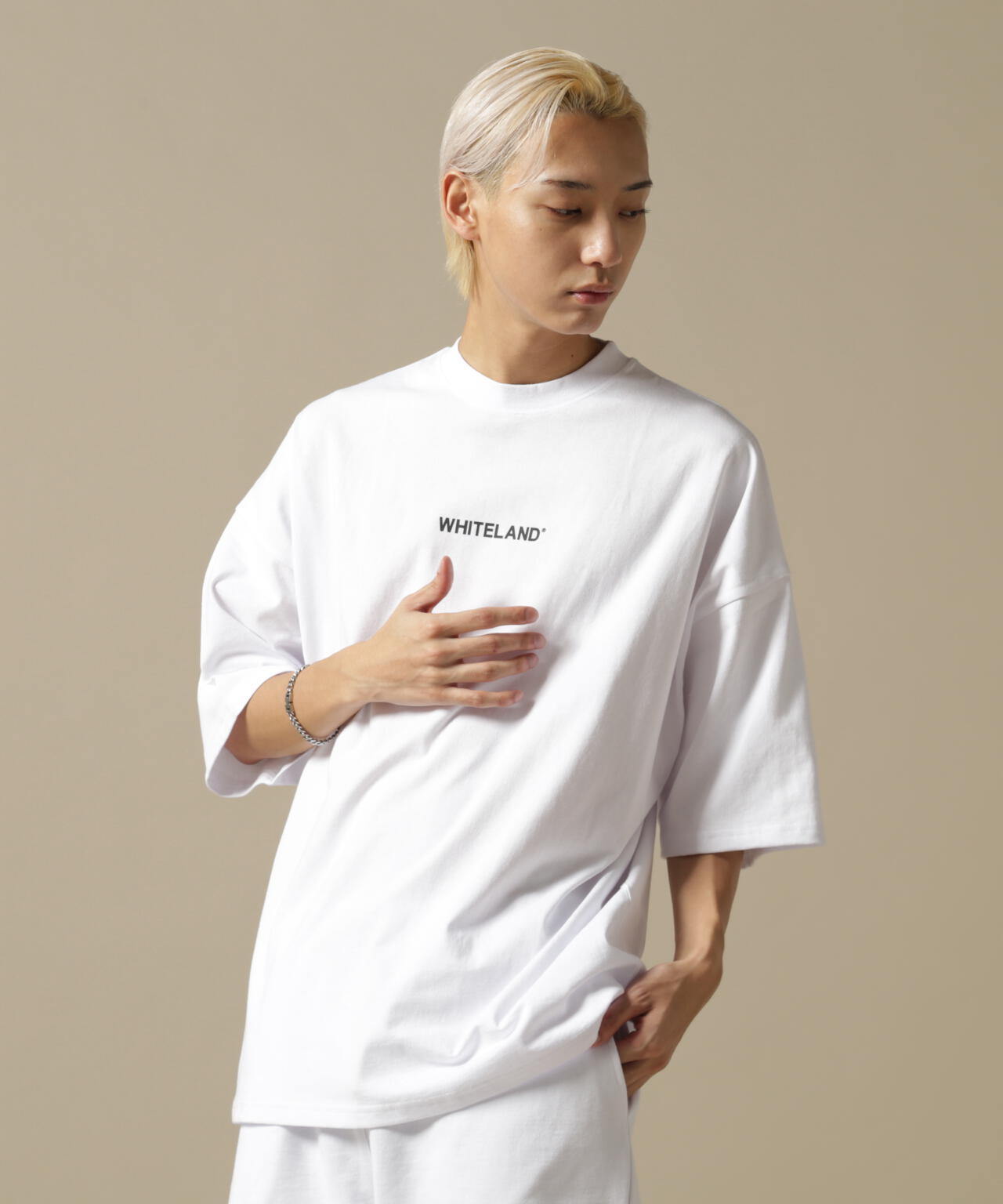 【WEB&DEPOT限定】WHITELAND/ホワイトランド/OWL/LOGO SST/半袖Tシャツ