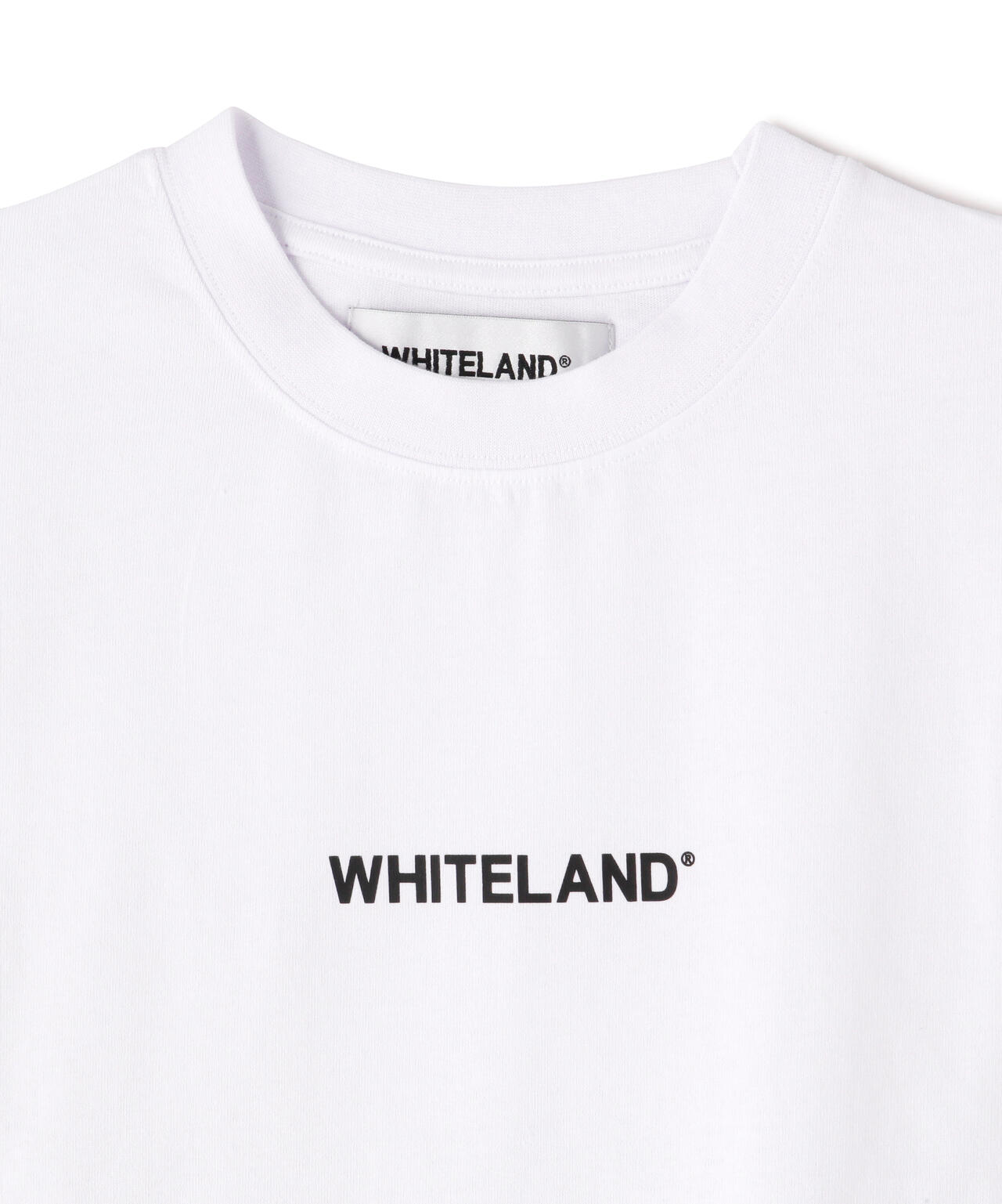 WEB&DEPOT限定/WHITELAND/ホワイトランド/OWL/LOGO NS/ロゴ ノースリーブ