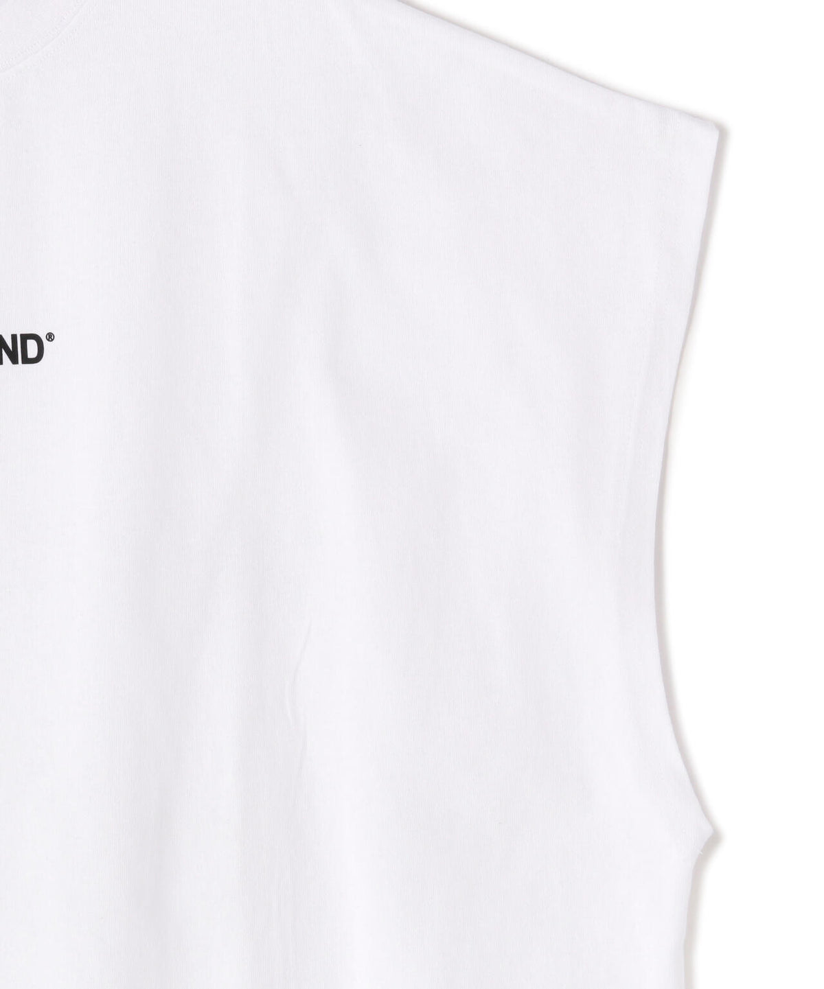 WEB&DEPOT限定/WHITELAND/ホワイトランド/OWL/LOGO NS/ロゴ ノースリーブ