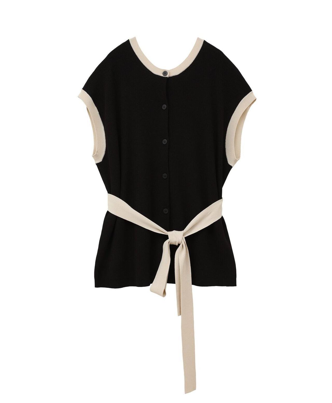 MANOF/マノフ/COLOR BLOCK WAISTBELT KNIT