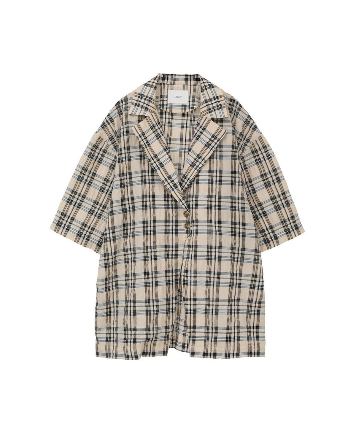 MANOF/マノフ/BELTED SHIRTS JACKET