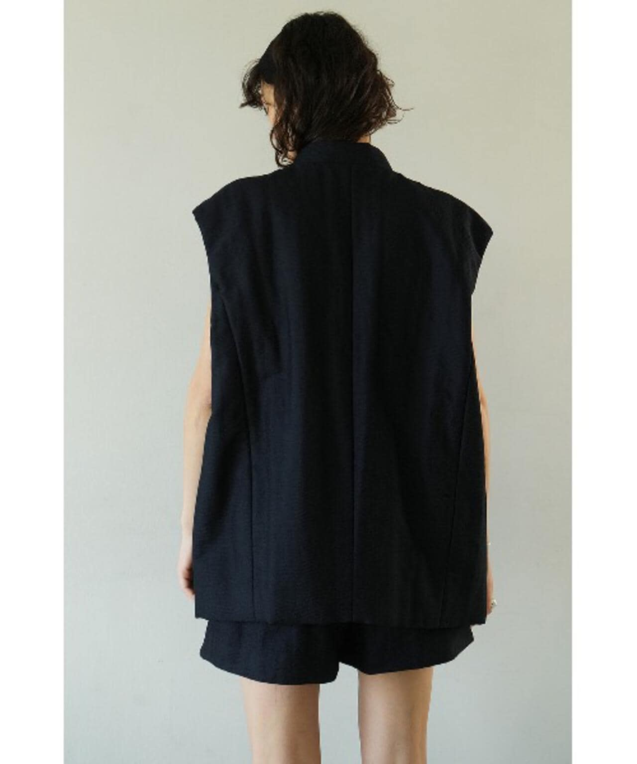 CLANE/クラネ/PADDED MESH VEST