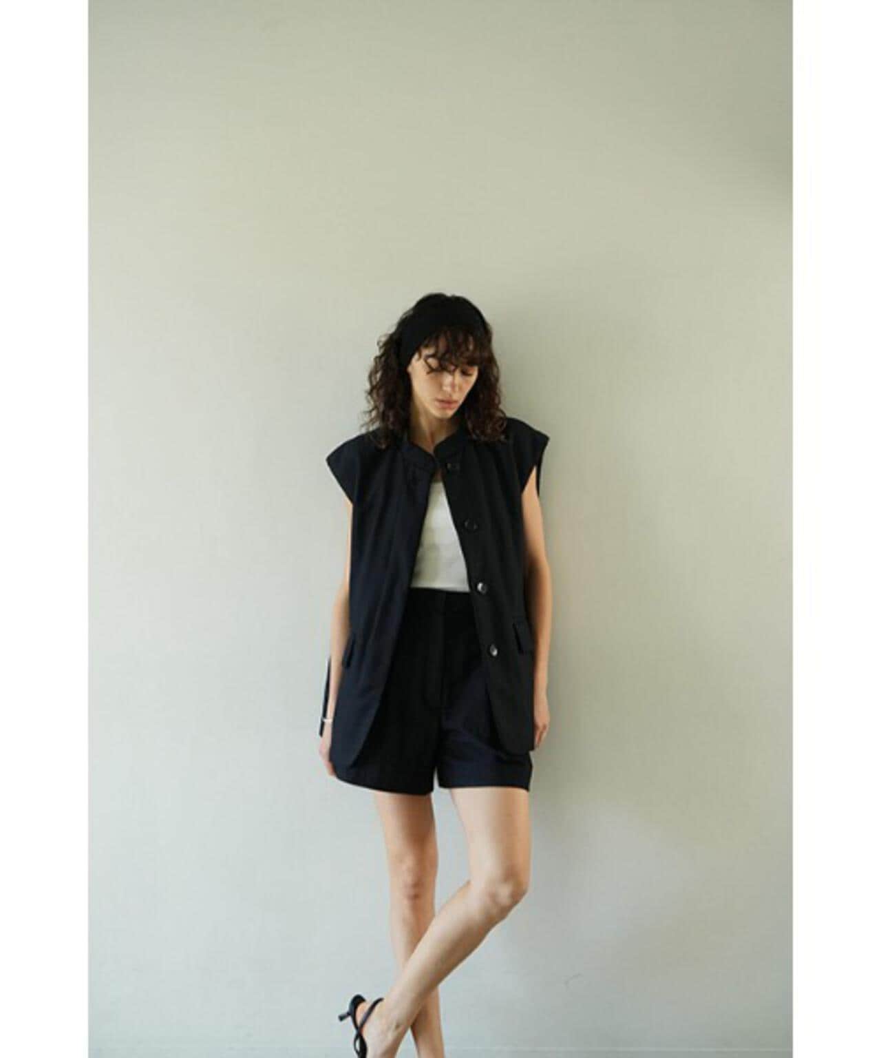 CLANE/クラネ/PADDED MESH VEST