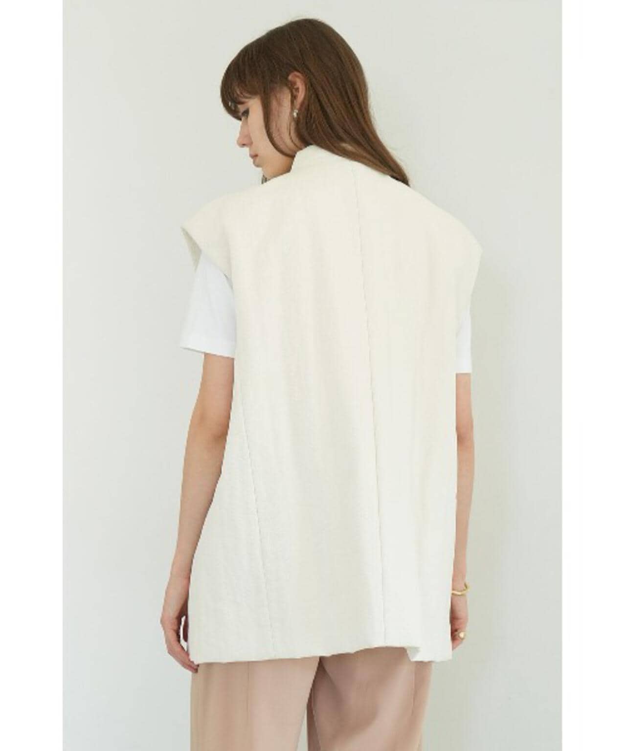 CLANE/クラネ/PADDED MESH VEST