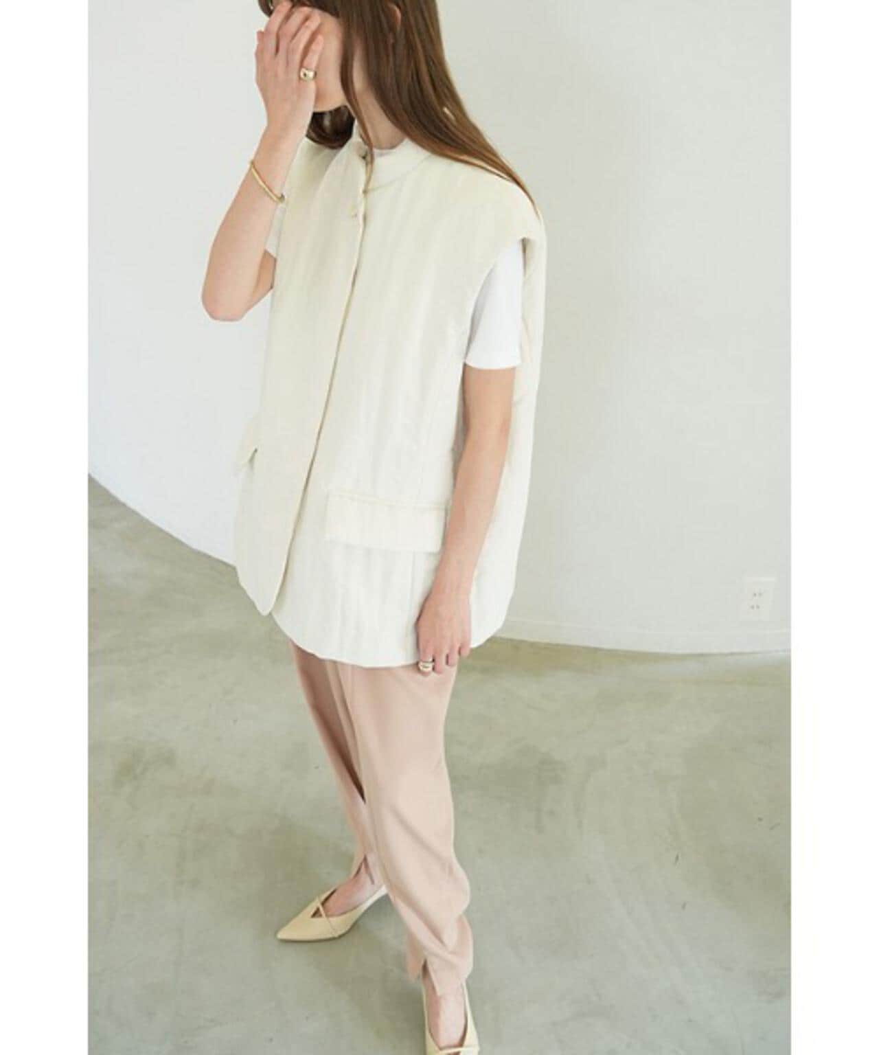 CLANE/クラネ/PADDED MESH VEST
